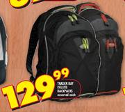 Trader Bay Deluxe Backpacks Assorted-Each