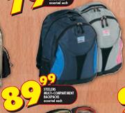 Steelers Multi-Compartment Backpacks Assorted-Each