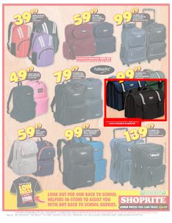 Shoprite : Low Prices For School (30 Dec - 26 Jan 2014), page 20