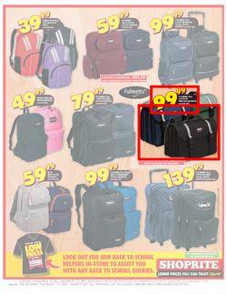 Shoprite : Low Prices For School (30 Dec - 26 Jan 2014), page 20