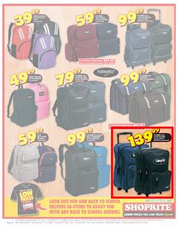 Shoprite : Low Prices For School (30 Dec - 26 Jan 2014), page 20