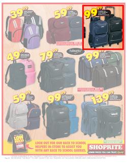 Shoprite : Low Prices For School (30 Dec - 26 Jan 2014), page 20