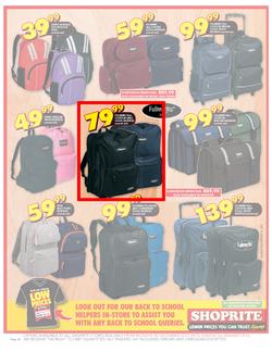 Shoprite : Low Prices For School (30 Dec - 26 Jan 2014), page 20