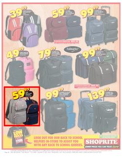 Shoprite : Low Prices For School (30 Dec - 26 Jan 2014), page 20