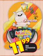 Mini Highlighters-6's