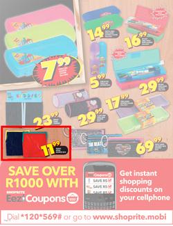 Shoprite Nationwide : Low Prices for School (31 Dec - 3 Feb 2013), page 12