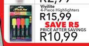 Vivilite 4-Piece Highlighters