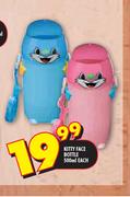 Kitty Face Bottle-500ml Each