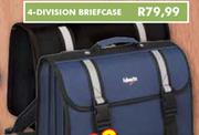 Fullmarks 4-Division Briefcase
