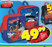 Cars 32cm Medium Backpacks Assorted-Each