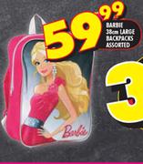 Barbie Large Backpacks Assorted-38cm