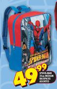 Spider-Man Medium Backpacks Assorted-32cm