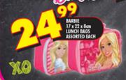 Barbie Lunch Bags Assorted-17x22x8cm Each