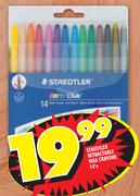 Staedtler Retractable Wax Crayons-14's
