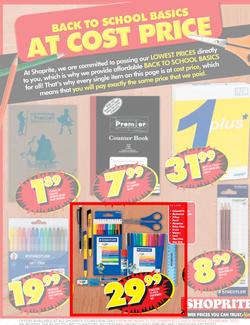 Shoprite Nationwide : Low Prices for School (31 Dec - 3 Feb 2013), page 20