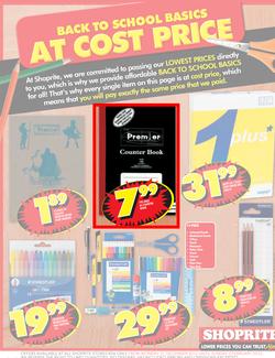 Shoprite Nationwide : Low Prices for School (31 Dec - 3 Feb 2013), page 20