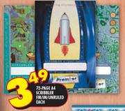 A4 Scribbler FM/IM/Unruled-72-Page Each