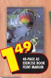 A5 Exercise Book Feint Margin-48-Page