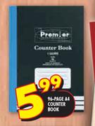 A4 Counter Book-96-Page