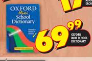 Oxford Mini School Dictionary