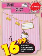Hello Kitty A4 Book Covers Assorted-5-Pack Each