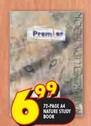 A4 Nature Study Book-72-Page