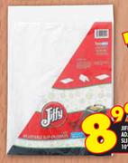 Jiffy A4 Adjustable Plastic Slip-On Book Covers-10's Per Pack