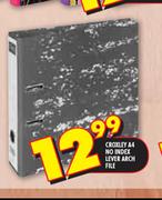 Croxley A4 No Index Lever Arch File