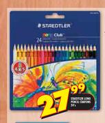 Staedtler Long Pencil Crayons-24's