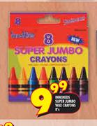 Innokids Super Jumbo Wax Crayons-8's
