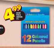 Short Pencil Crayons-12's