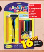 Creative Pack Stationery Set-6-Piece