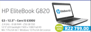 HP EliteBook G820 G3 12.5" Core i5 6300U