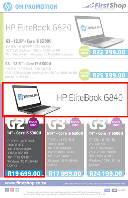 First Shop : HP (31 Oct - 15 Nov 2016), page 1
