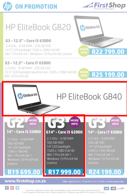 First Shop : HP (31 Oct - 15 Nov 2016), page 1