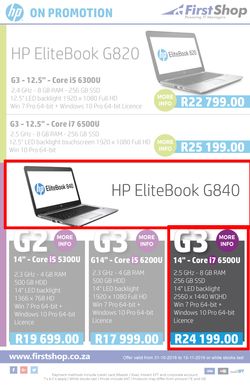 First Shop : HP (31 Oct - 15 Nov 2016), page 1