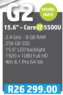 HP EliteBook G850 G2 15.6" Core i7-5500U