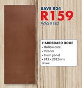 Hardboard Door 813 x 2032mm