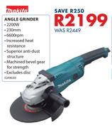 Makita 2200W 230mm 6600rpm Angle Grinder(GA9020)