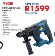 Ryobi Cordless Rotary Hammer