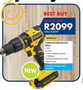 Stanley Cordless Brushless Drill