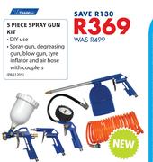 Tradeair 5 Piece Spray Gun Kit
