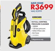 Karcher K4 Full Control Pressure Cleaner