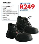 Hi-Tec Razor Safety Boot Size 6-11