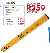 Stabila Spirit Level 800mm