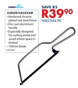 Chamber Value Junior Hacksaw(30-3687)