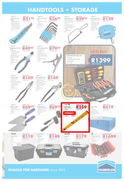 Chamberlains : Hardware Happiness (19 July - 4 Aug 2019), page 7
