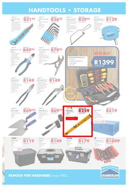 Chamberlains : Hardware Happiness (19 July - 4 Aug 2019), page 7