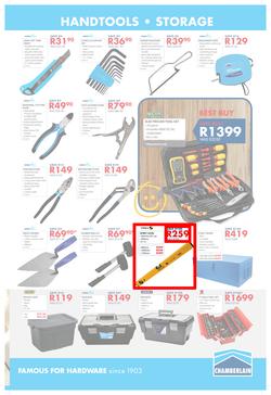 Chamberlains : Hardware Happiness (19 July - 4 Aug 2019), page 7