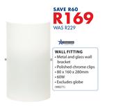Bright Star 60W Wall Fitting WB2711